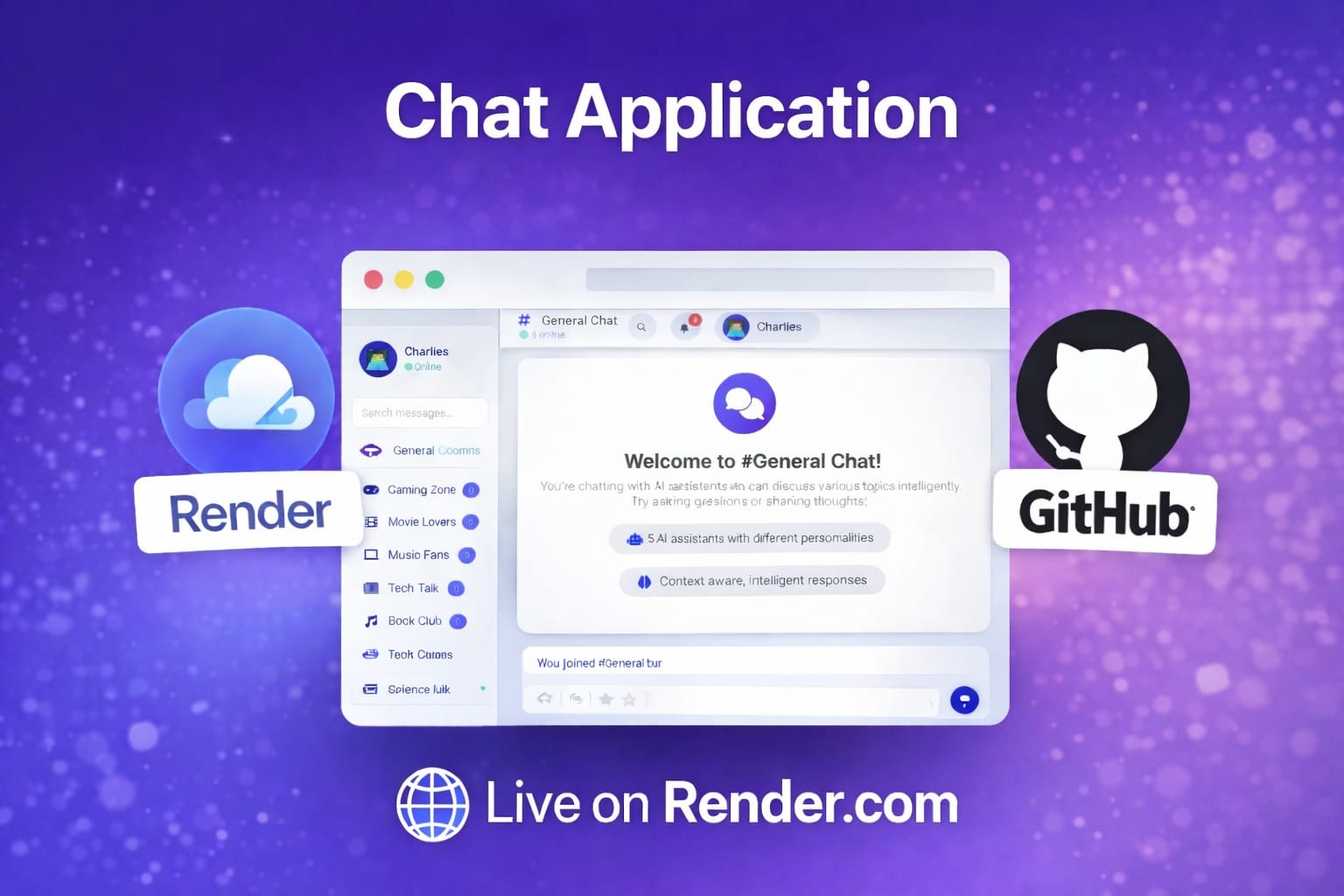 Real-Time Chat Application Screenshot